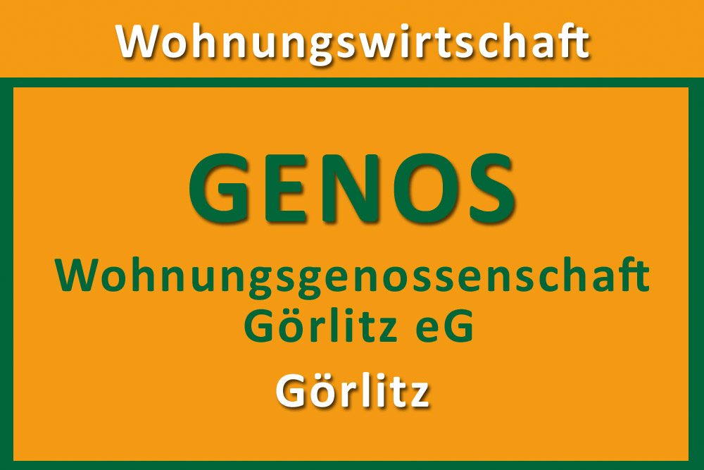 Wirtschaft Jobkompass Wohnungswirtschaft GENOS eG Görlitz
