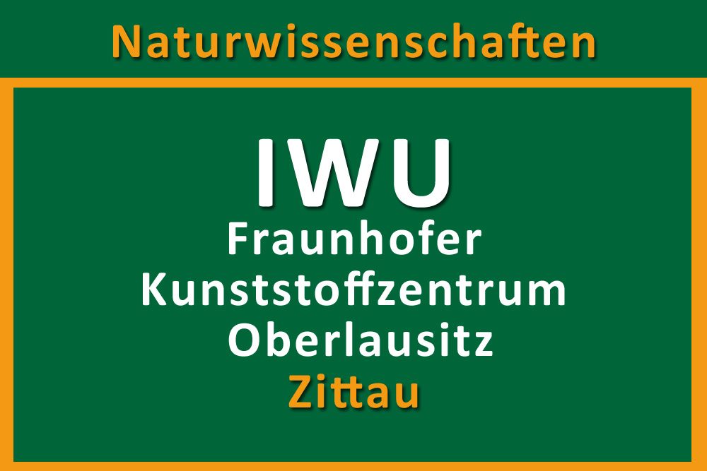 Naturwissenschaften im Jobkompass IWU Zittau