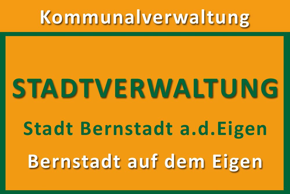 Verwaltung Jobkompass Stadtverwaltung Bernstadt a.d. Eigen